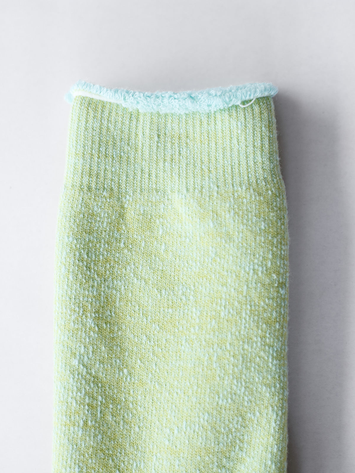 Cotton/Wool Socks - Limeade