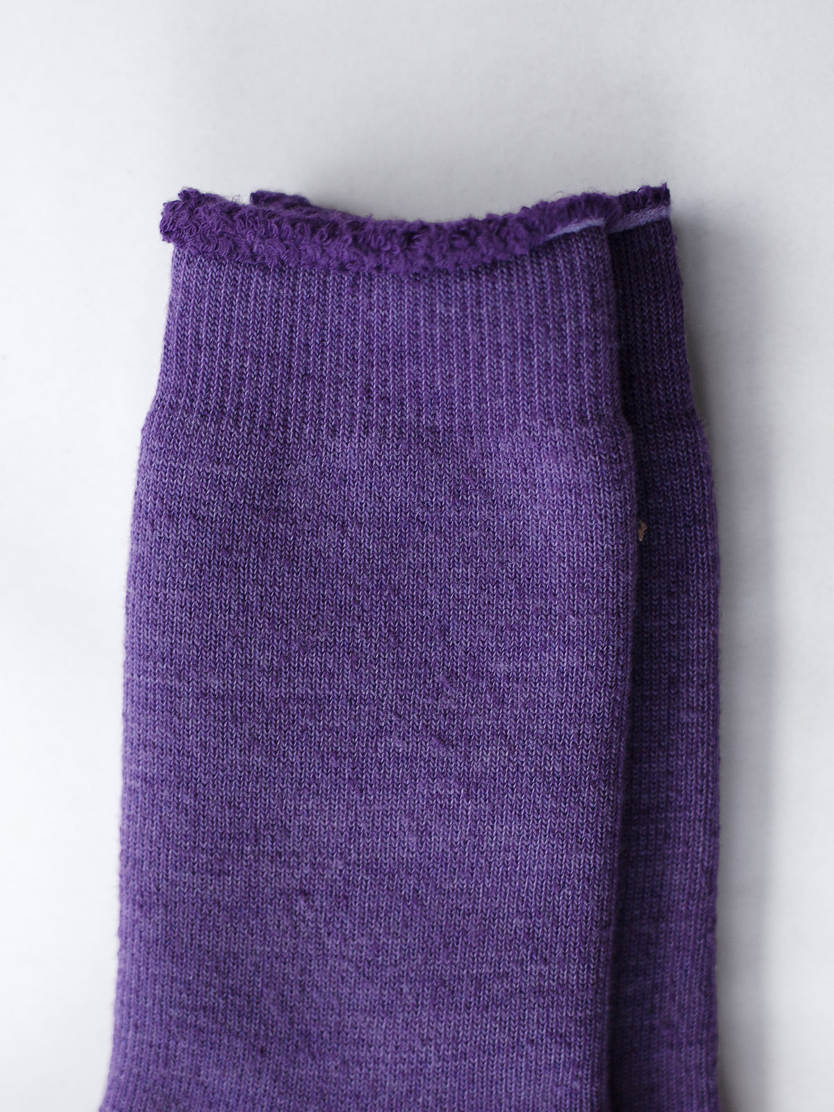 Cotton/Wool Socks - Purple