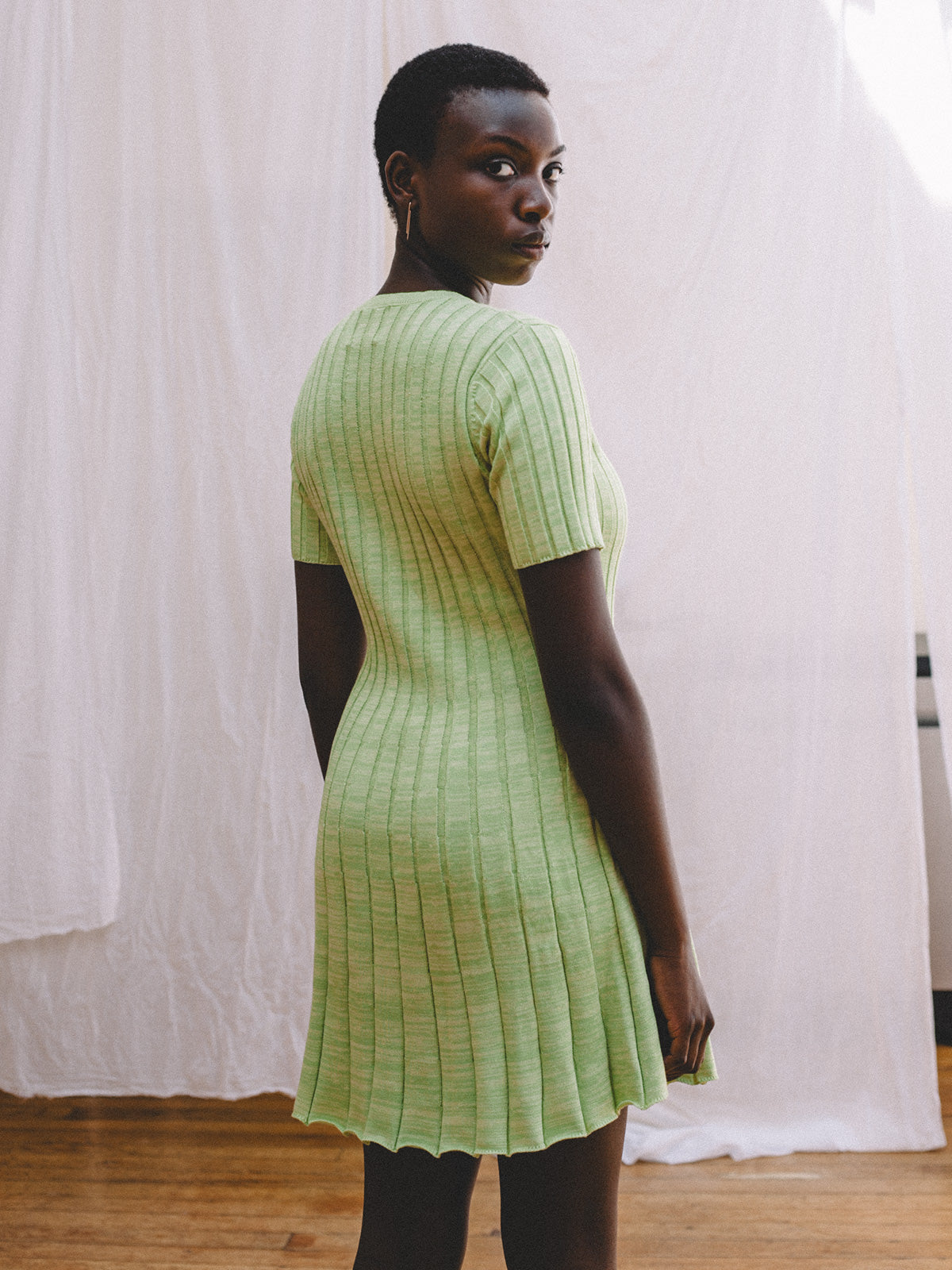 Lucila Dress - Limon Twist