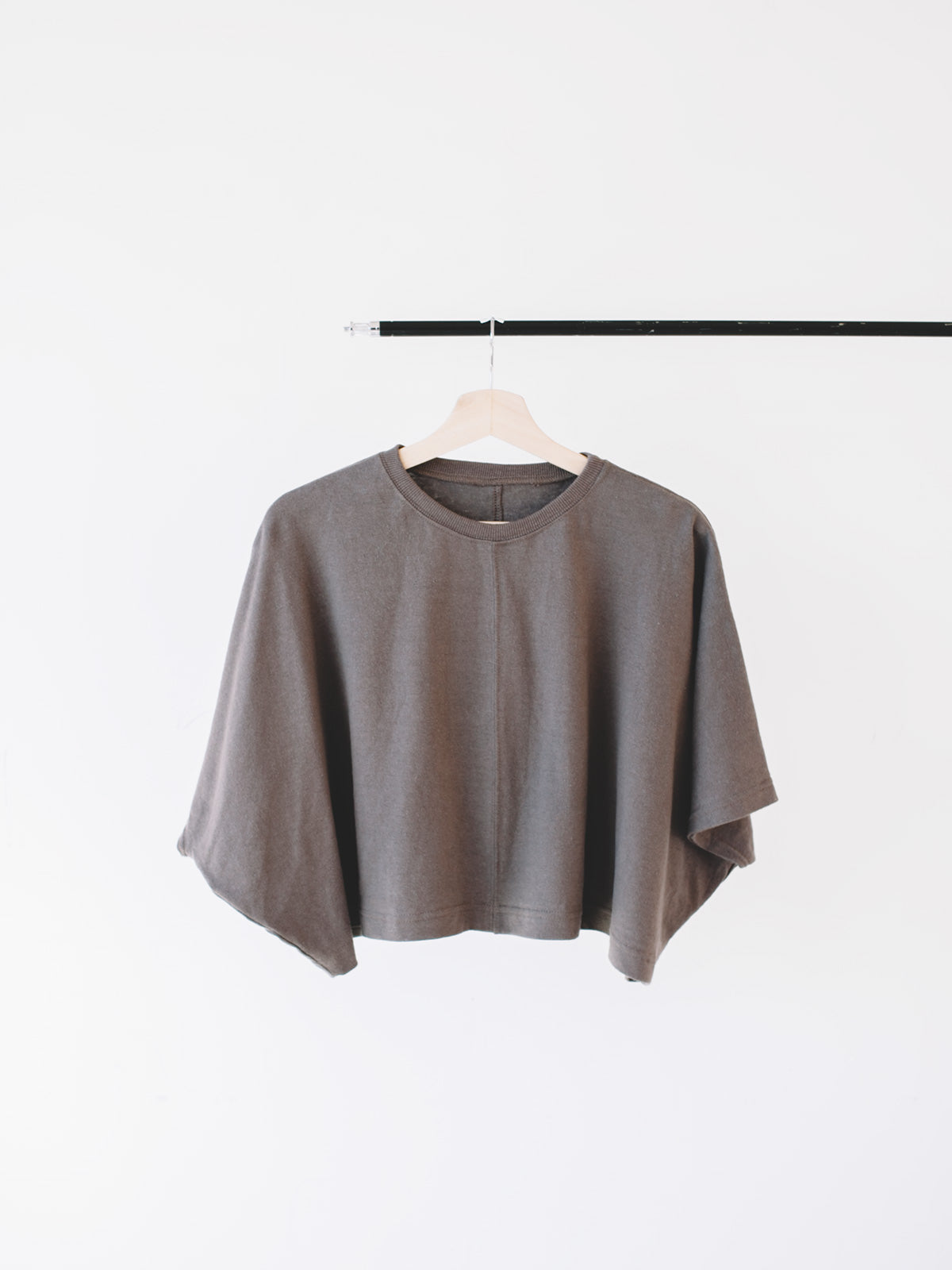 Zola Top - Mushroom Jersey