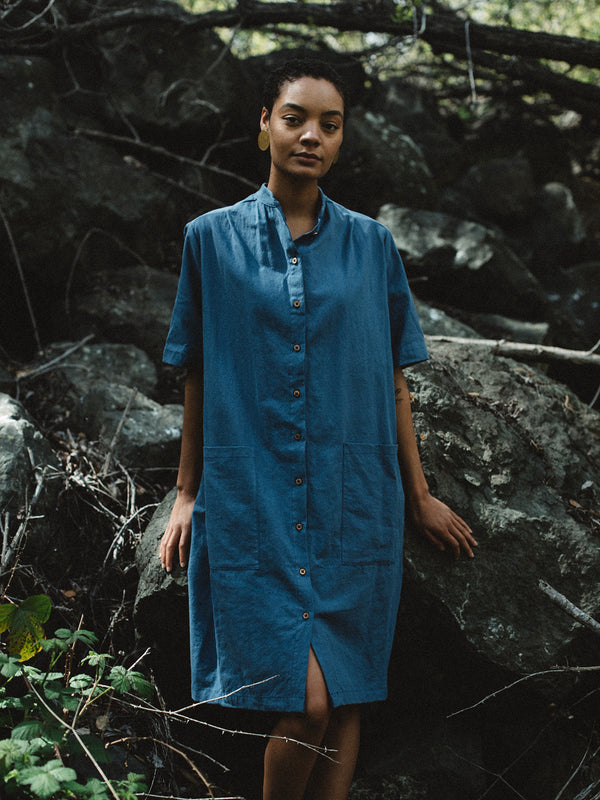 Makena Dress - Bleu - L