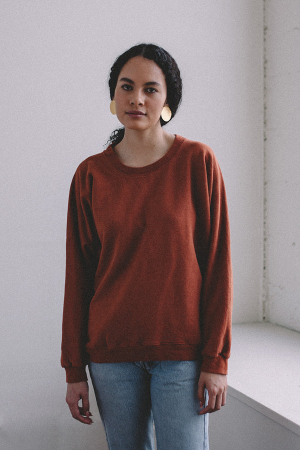 Tig Sweatshirt - Rust - 1