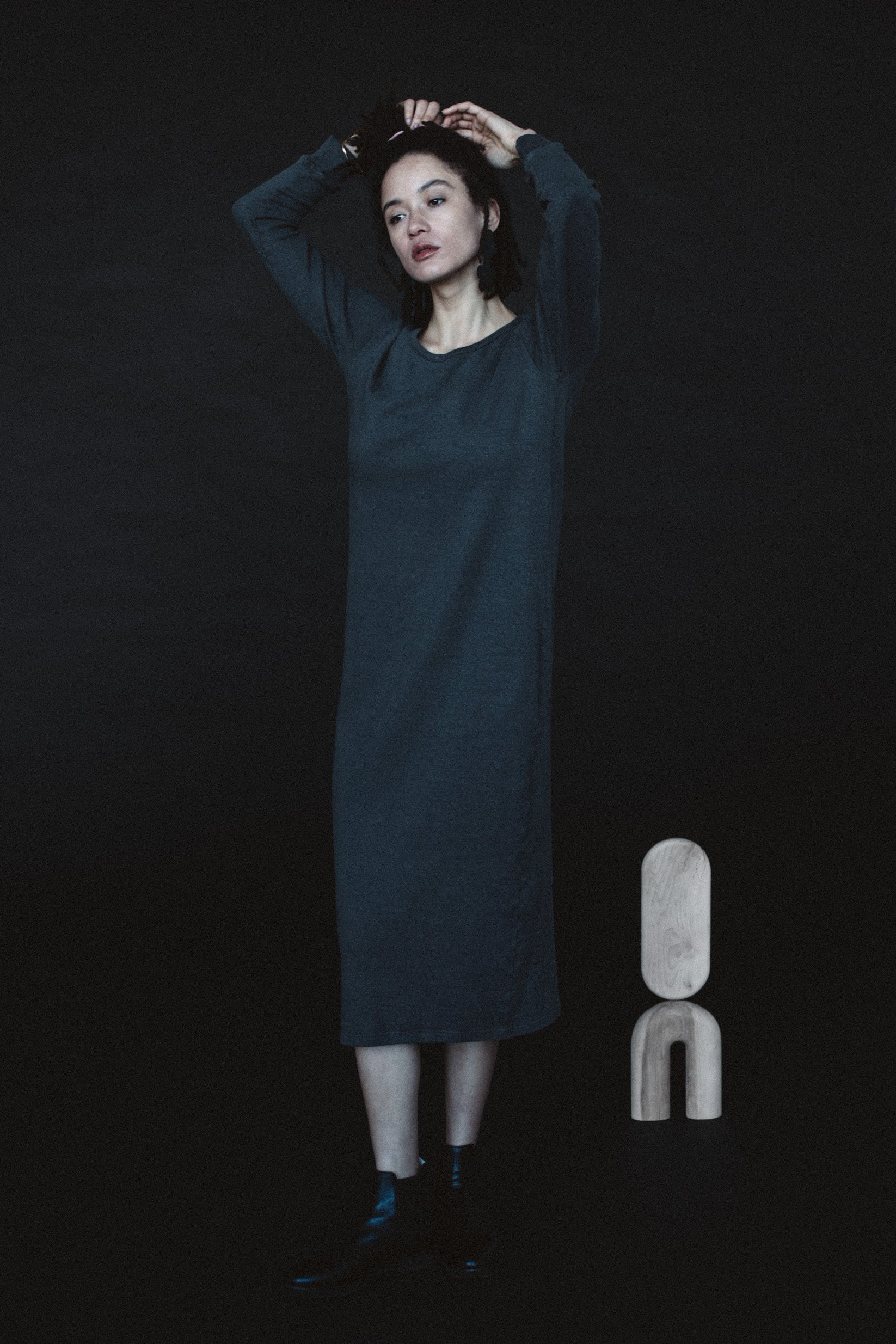FW20 Sample Dress - Gray - S