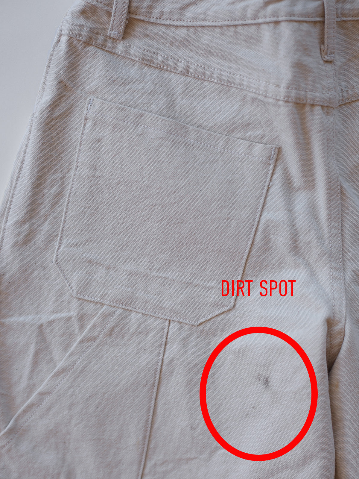 Abeo Pants in Natural - S (Seconds)