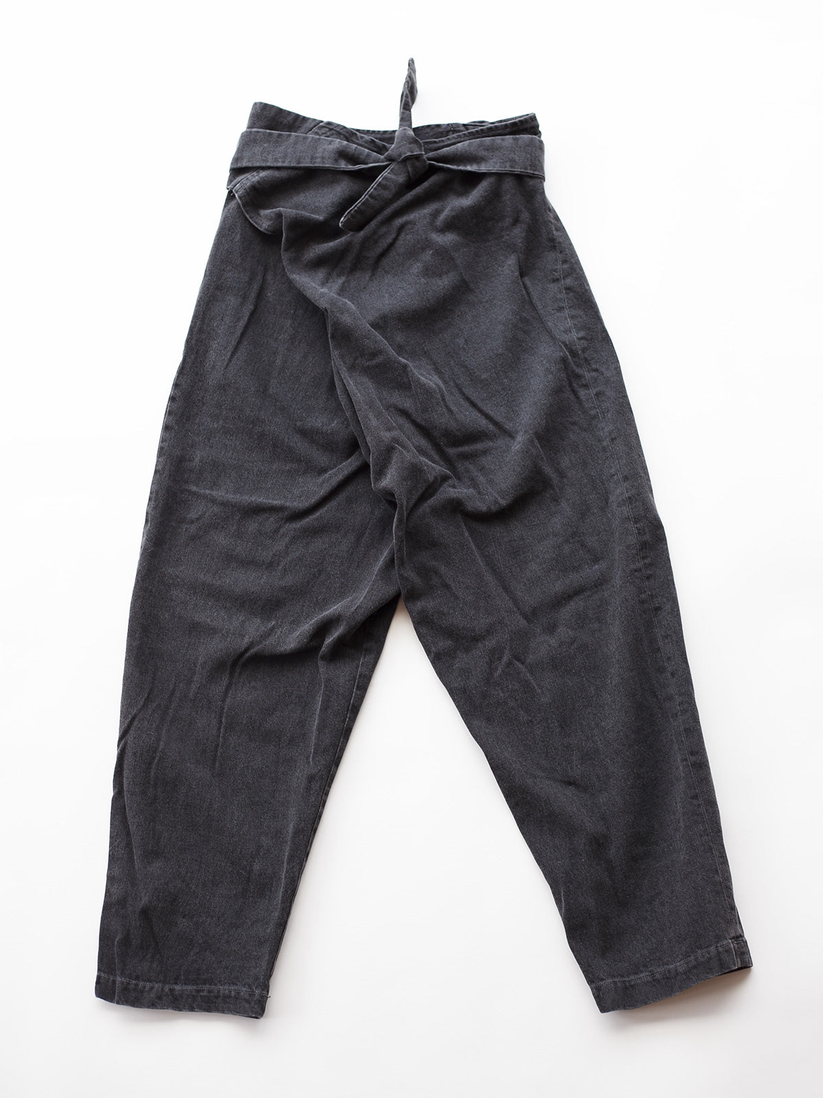 Hiroko Pants - Black Stonewash - S