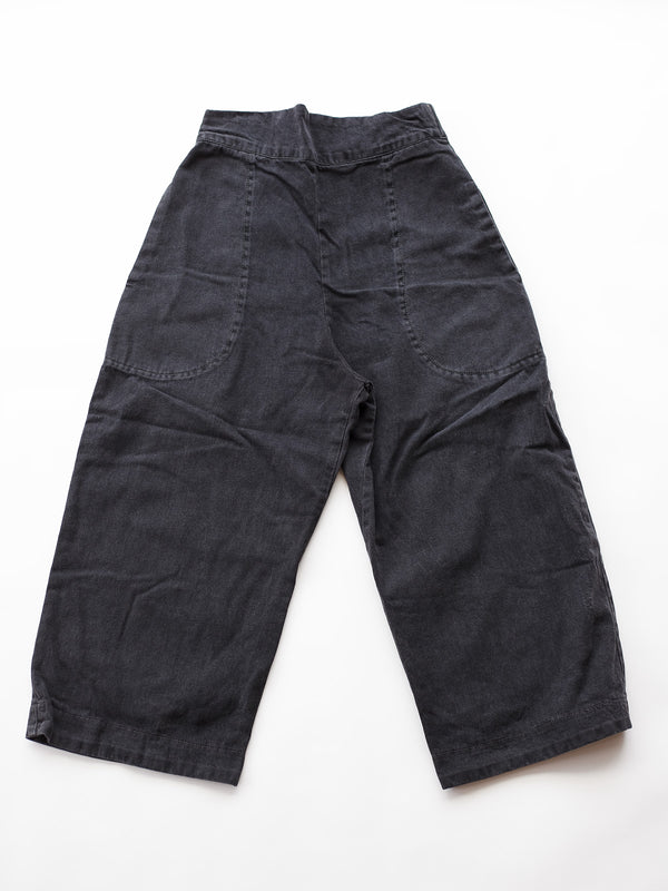 Indra Pants - Black Stonewash - S