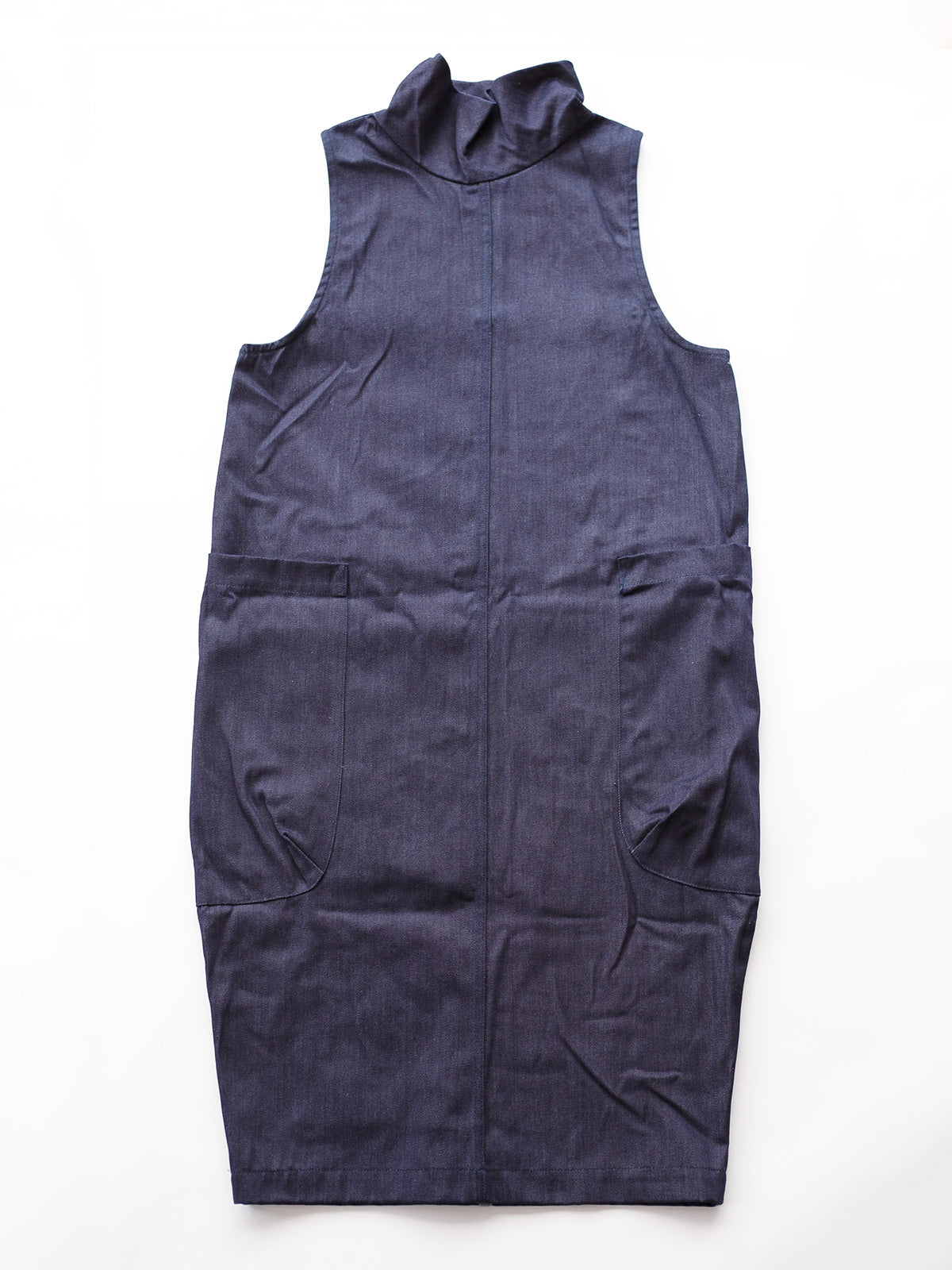 Britt Dress - Raw Denim - S