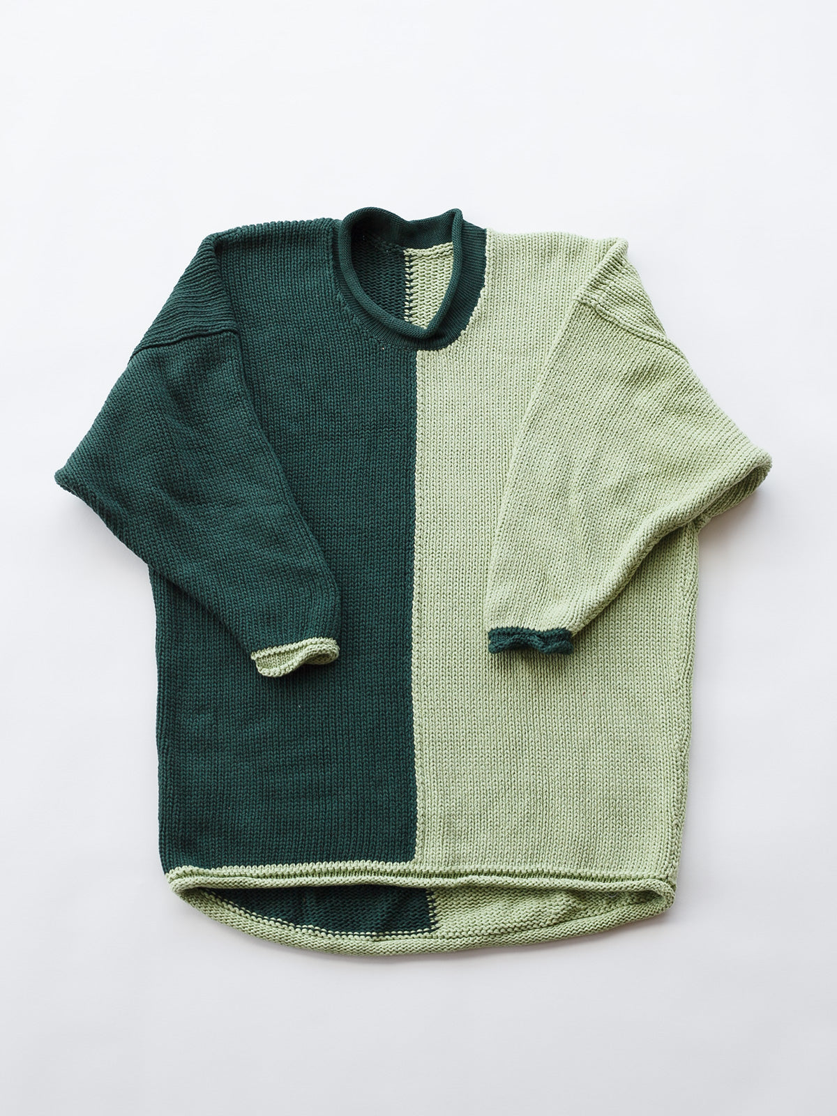 Leal Sweater - Avocado Duo - S