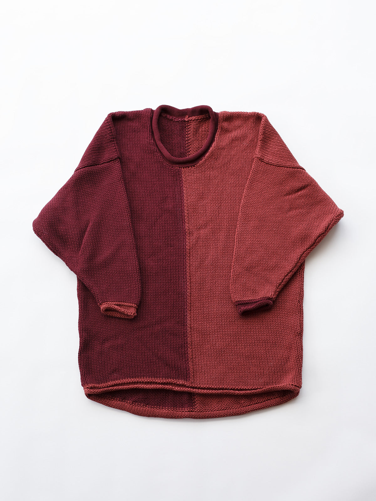 Leal Sweater - Rosewood Duo - S