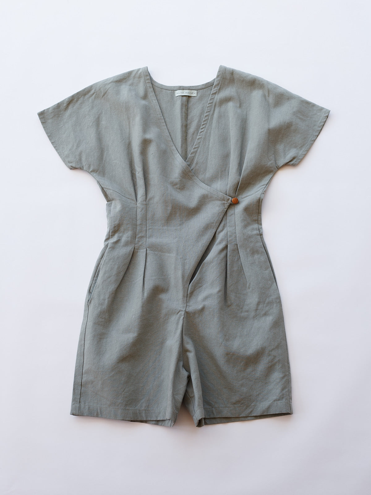 Mills Romper - Sage - S