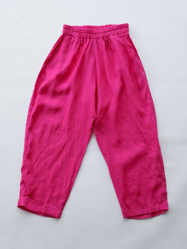 Kendric Pants - Pink Linen - S
