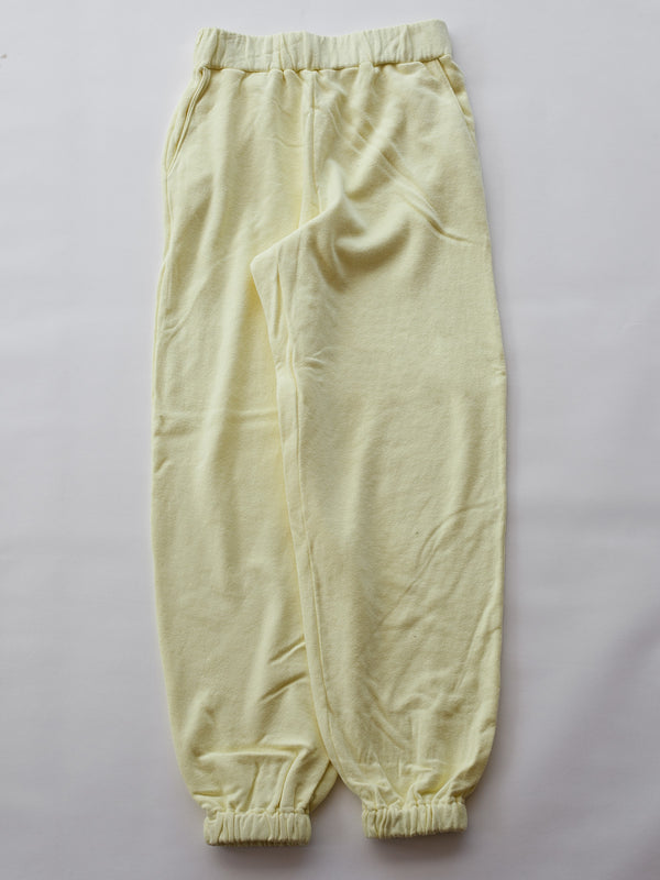 Adele Sweatpants - Lemon - S