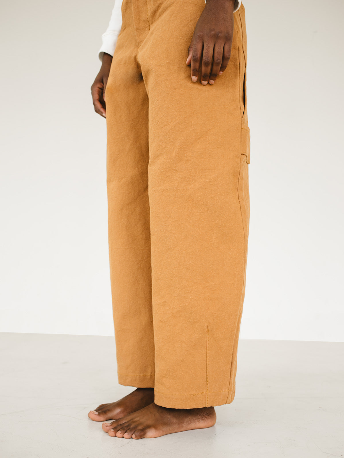 Cider High Waisted Canvas Work Pants – ALIYA WANEK