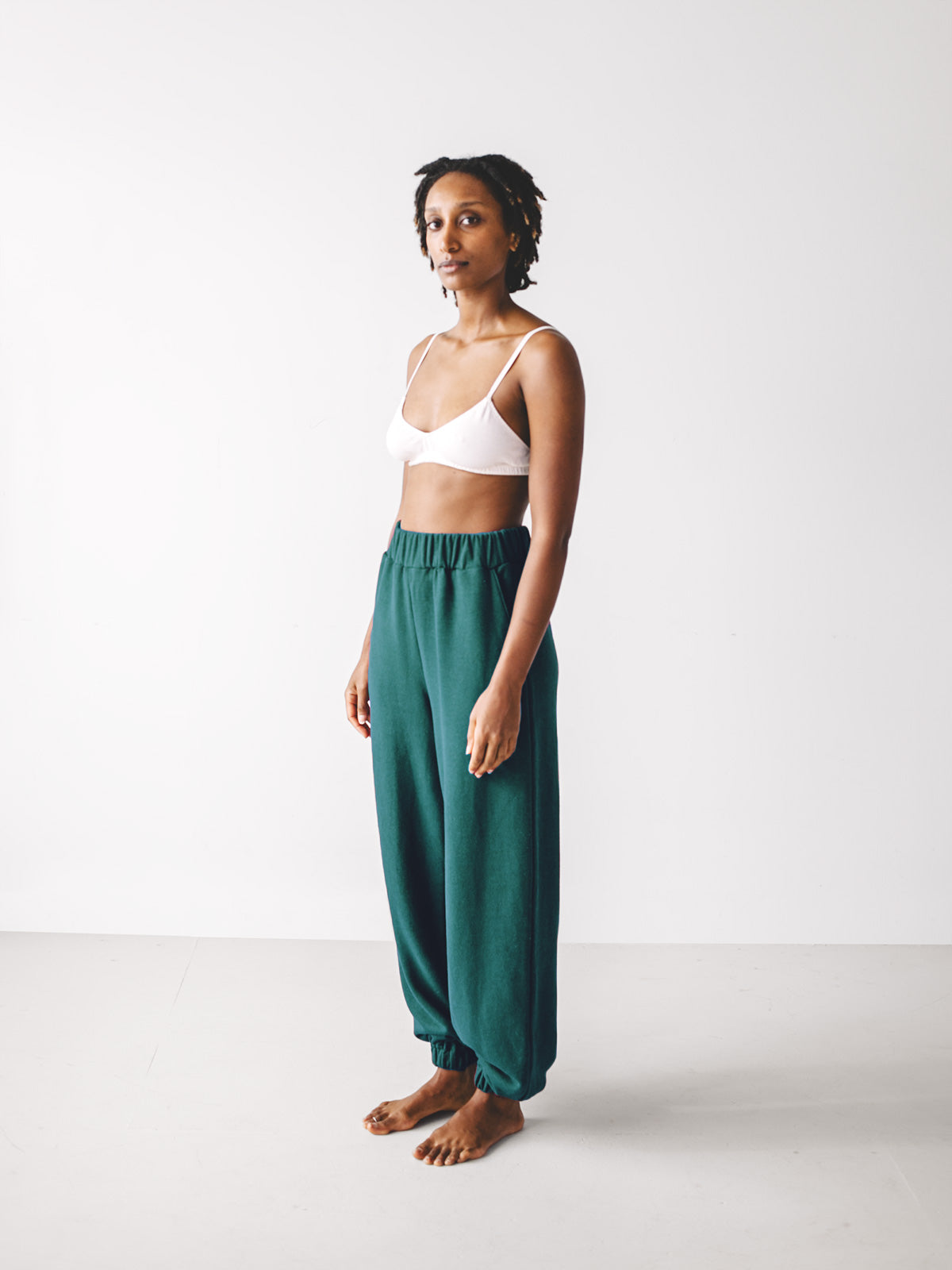 Adele Sweatpants - Forest