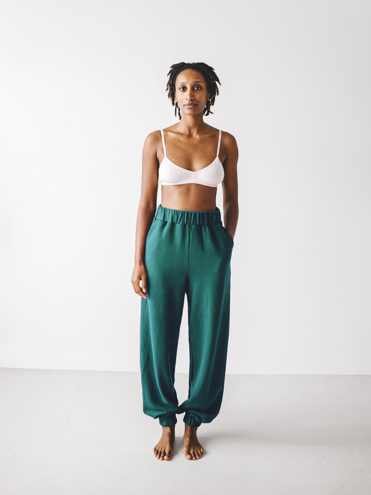 Adele Sweatpants - Forest