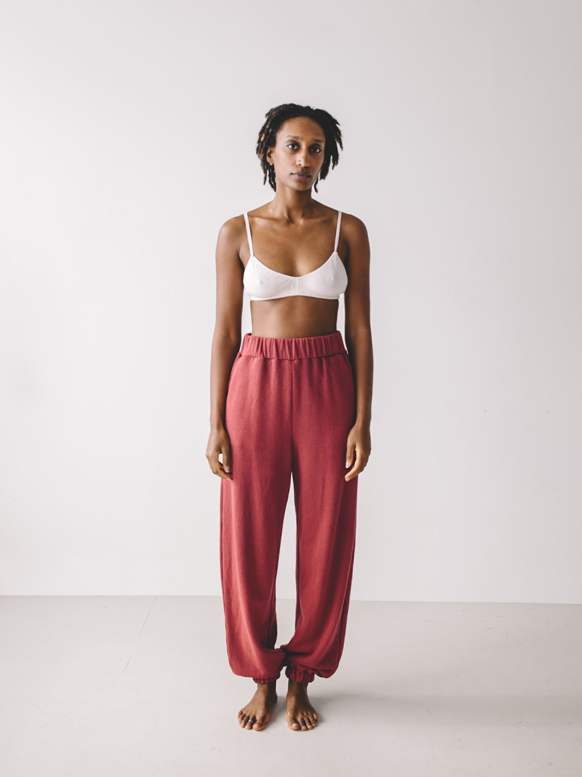 Adele Sweatpants - Rose Clay