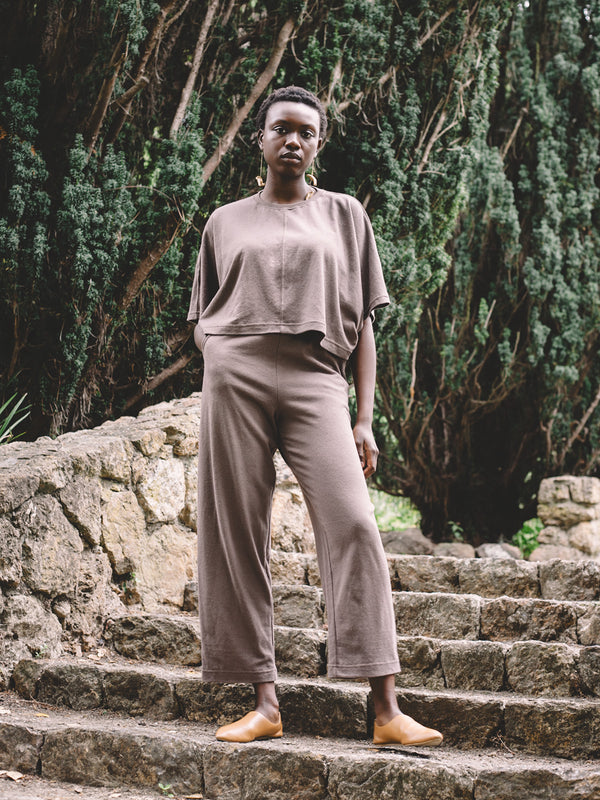 Adut Pants - Mushroom Jersey