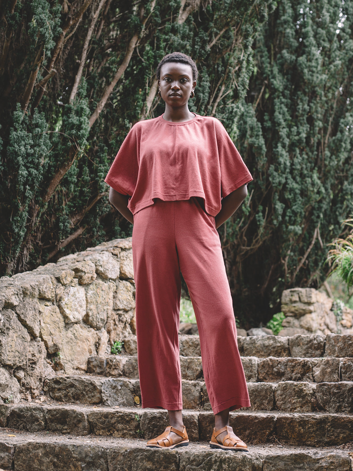 Adut Pants - Rose Clay Jersey