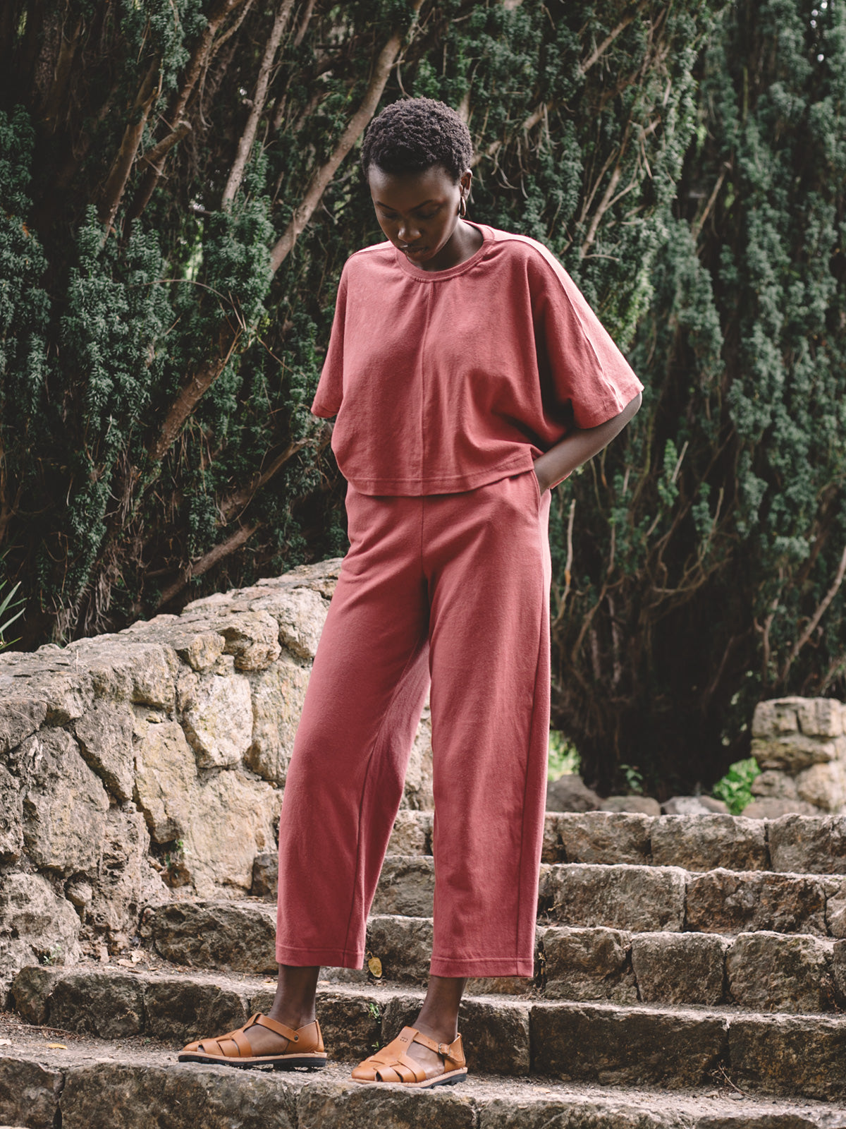 Adut Pants - Rose Clay Jersey