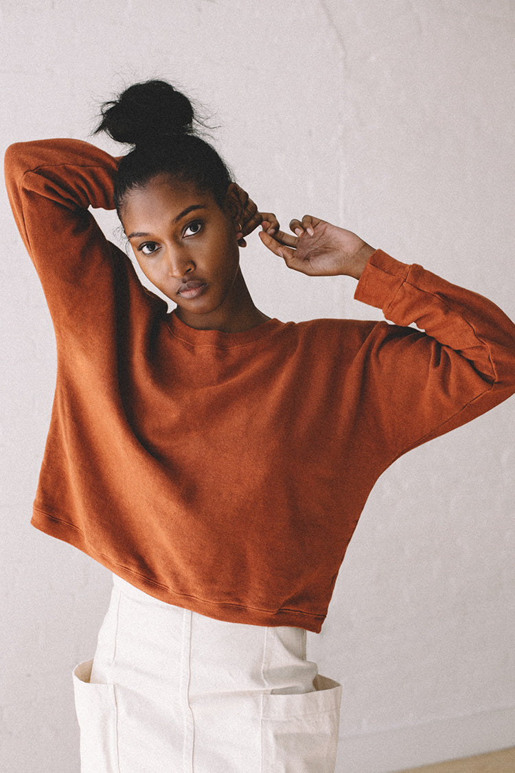 Ami Sweatshirt - Rust - M