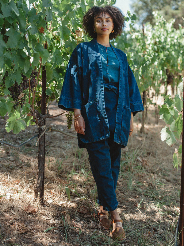 Aruna Jacket - Dark Stonewash - S/M