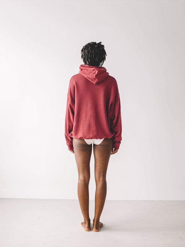 Dapo Hoodie - Rose Clay