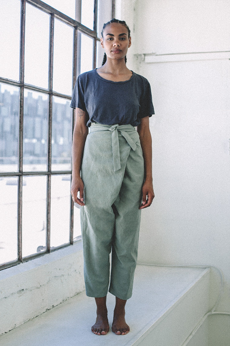 Hiroko Pants - Marine Blue