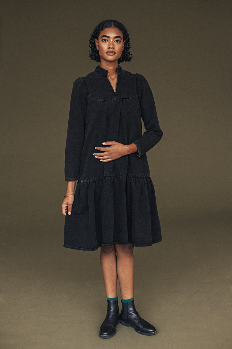 Opal Dress - Lightwash - S