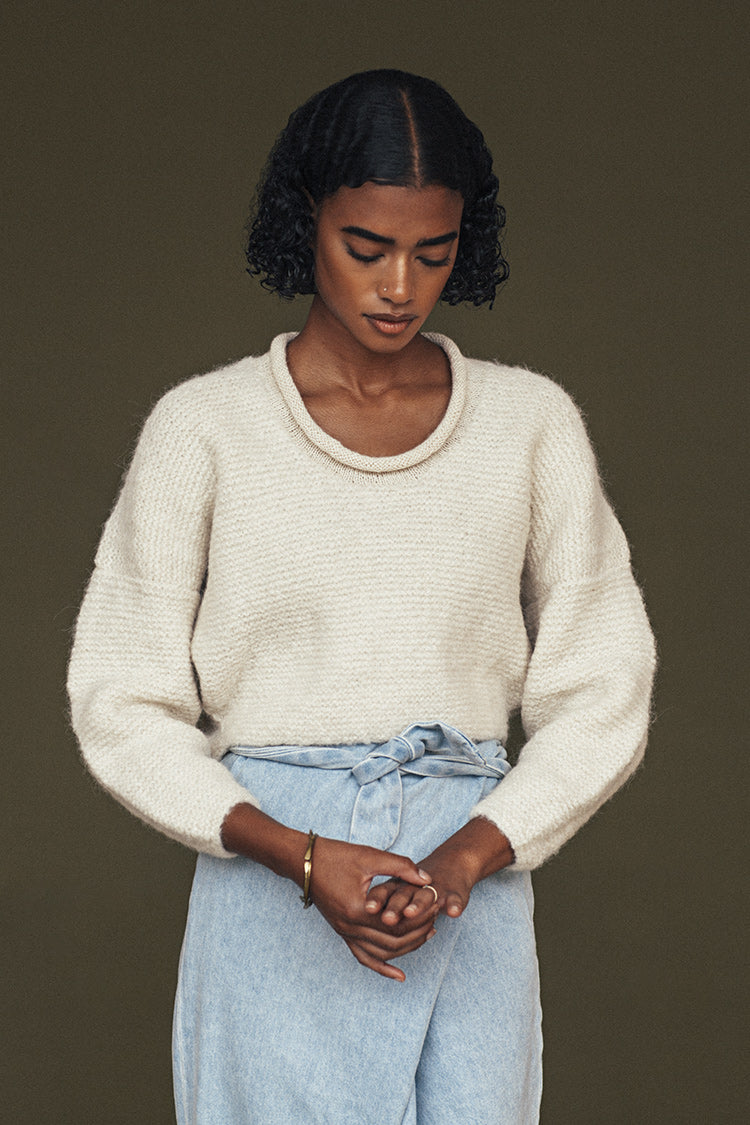 Resha Sweater - Cream - S