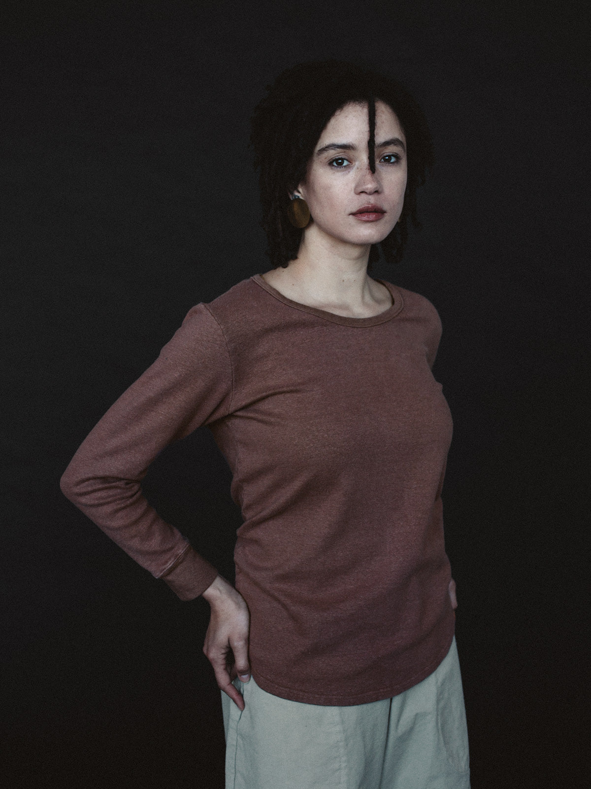 Alva Top - Cocoa - S