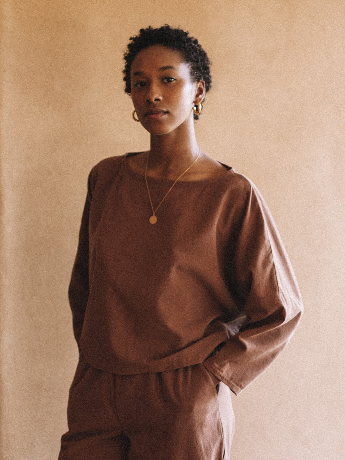 Padma Top - Cocoa - XS (Seconds)