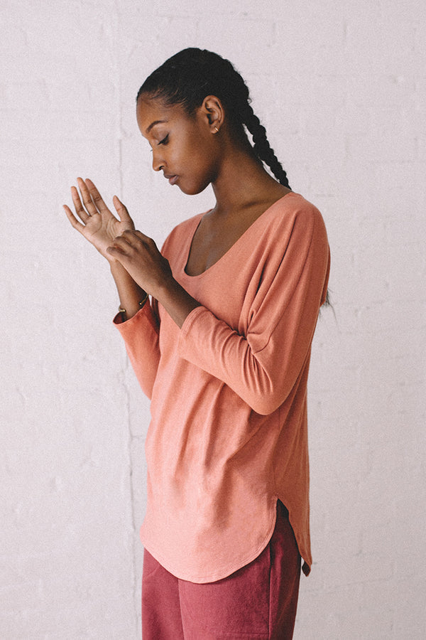 Nahla Top - Rust - M