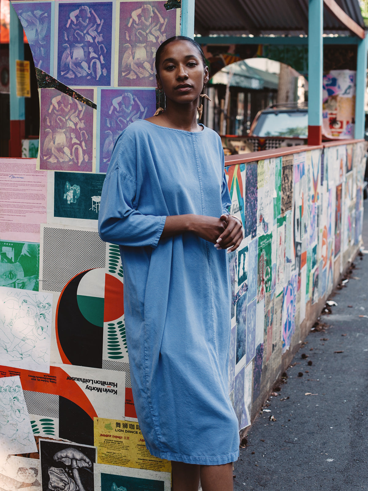 Sanaa Dress - Electric Blue (Seconds)
