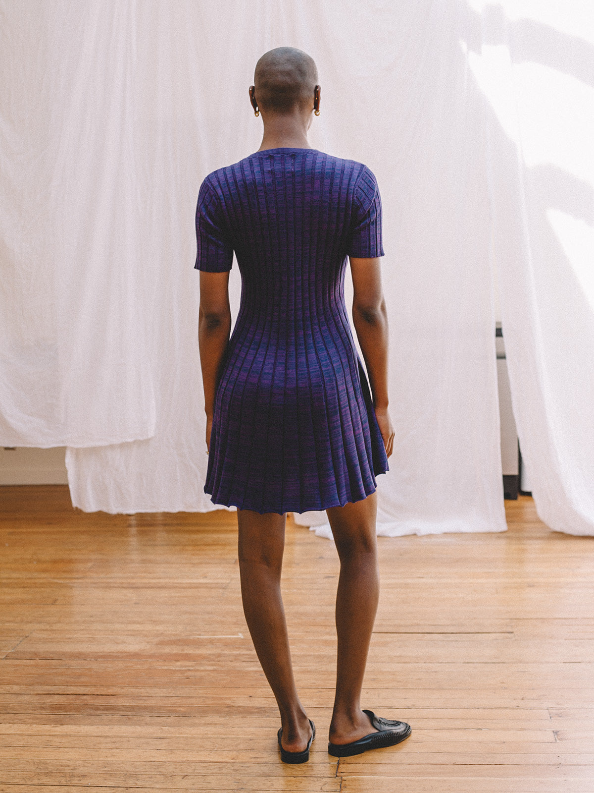 knitted flare dress Icon: my first knitted dress