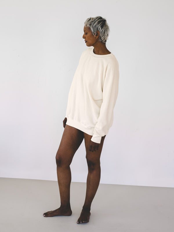 Tig Sweatshirt - Cream - 1