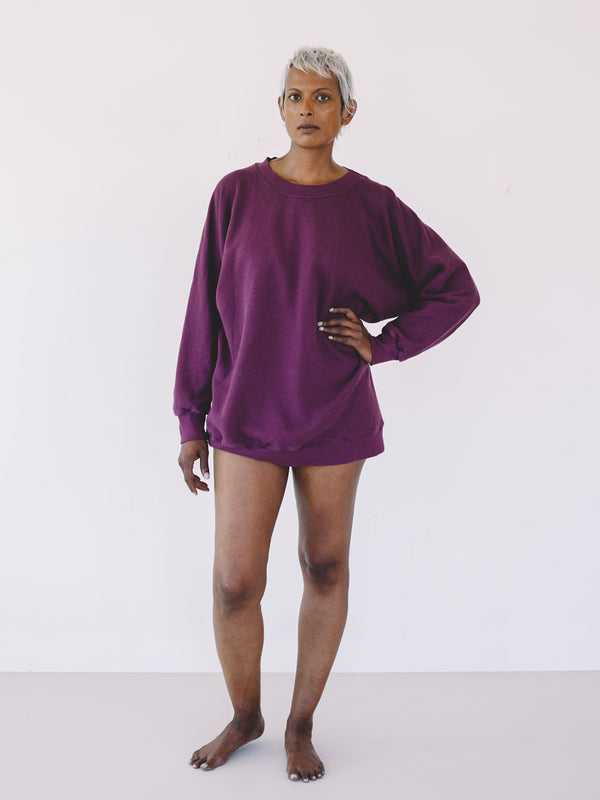 Tig Sweatshirt - Plum