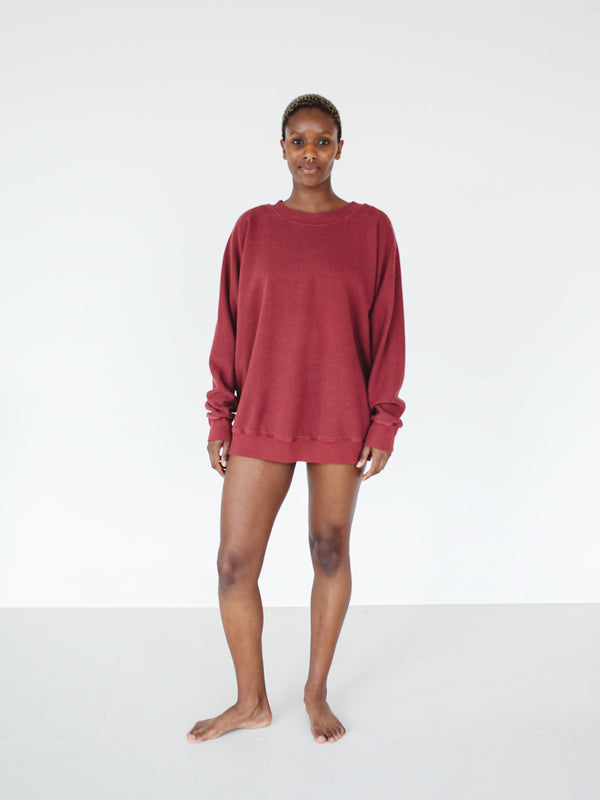 Tig Sweatshirt - Rose Clay