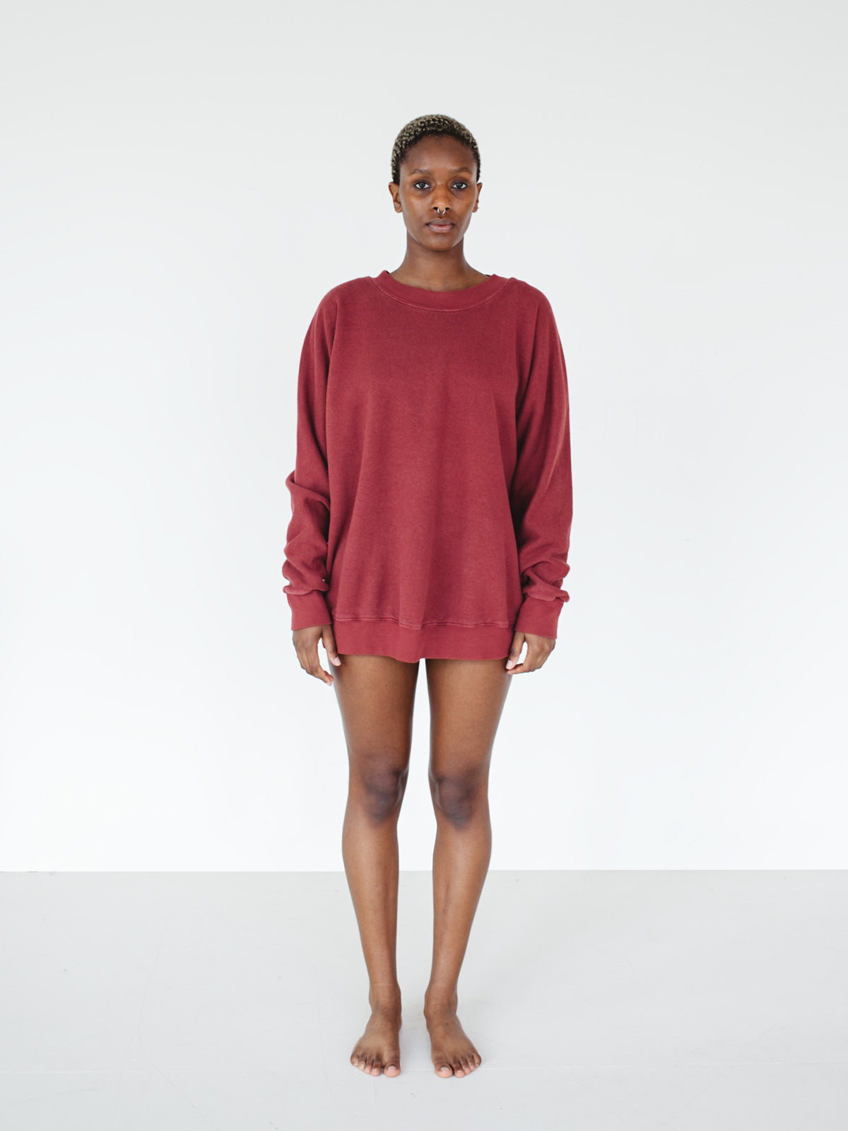 Tig Sweatshirt - Rose Clay