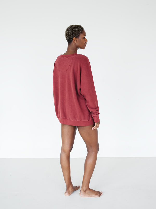 Tig Sweatshirt - Rose Clay