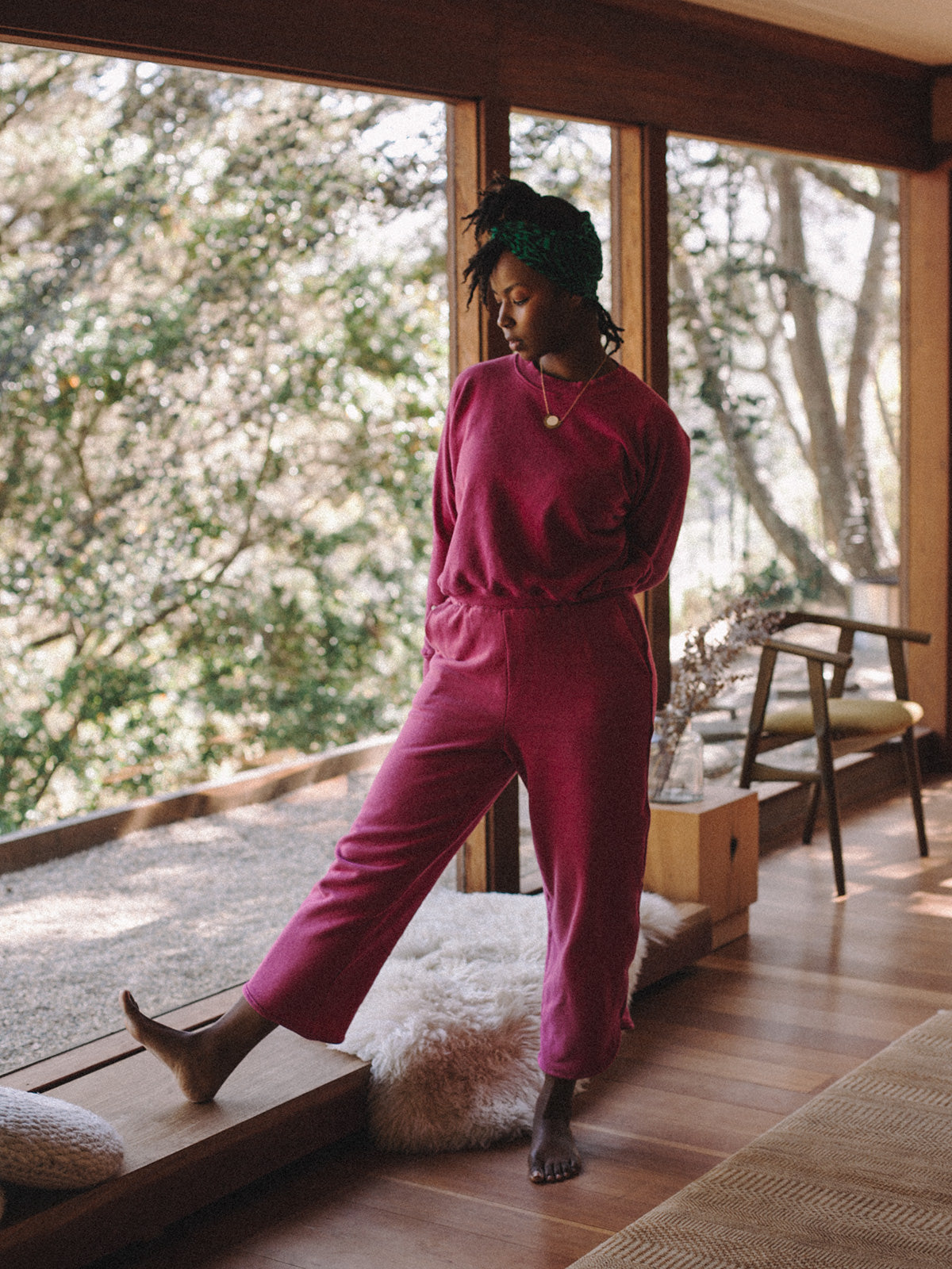 Yenay Sweatpants - Fuchsia - S