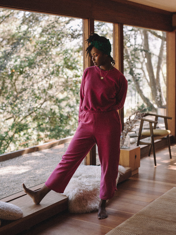 Yenay Sweatpants - Fuchsia - S