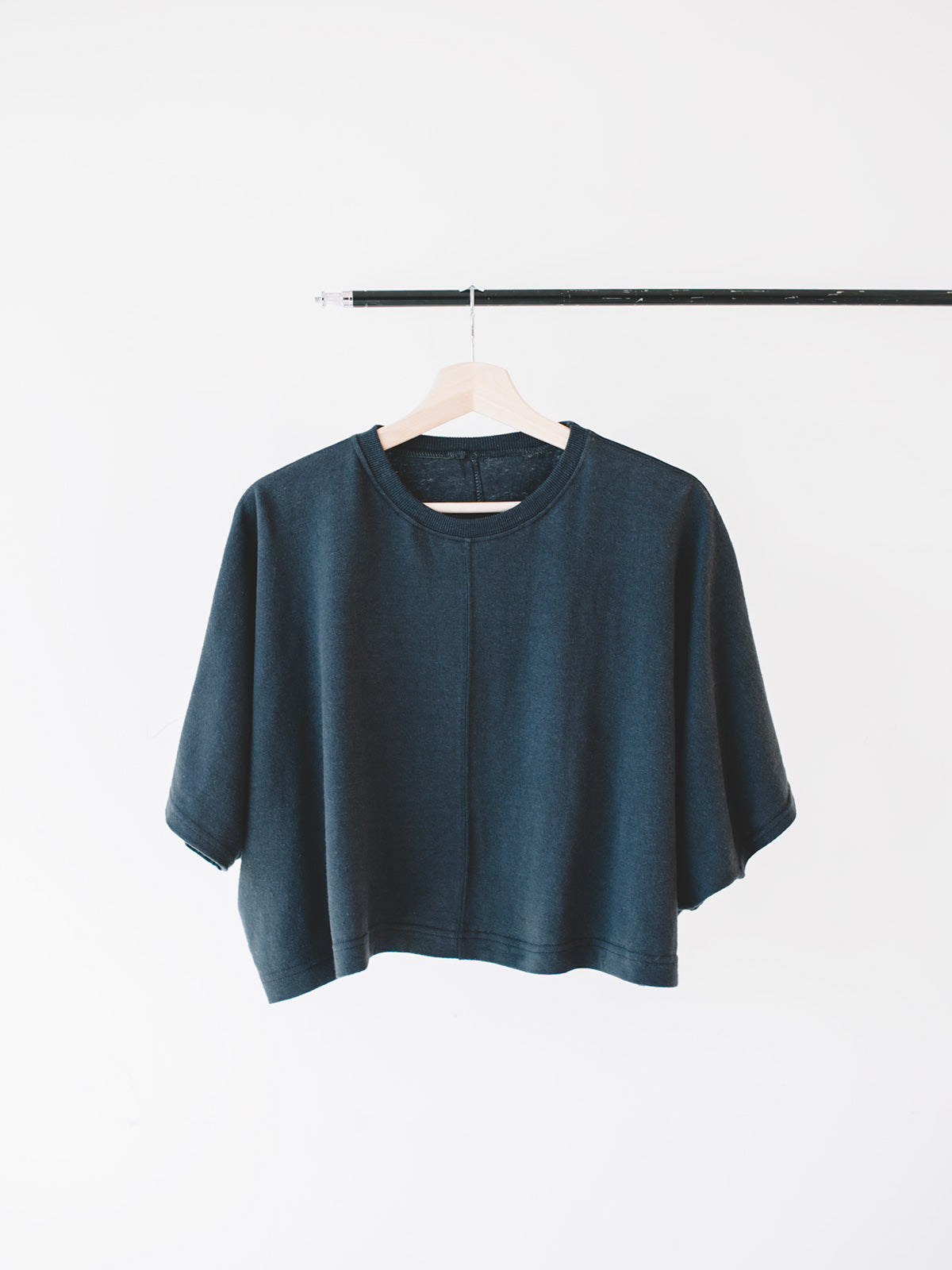 Zola Top - Faded Black Jersey