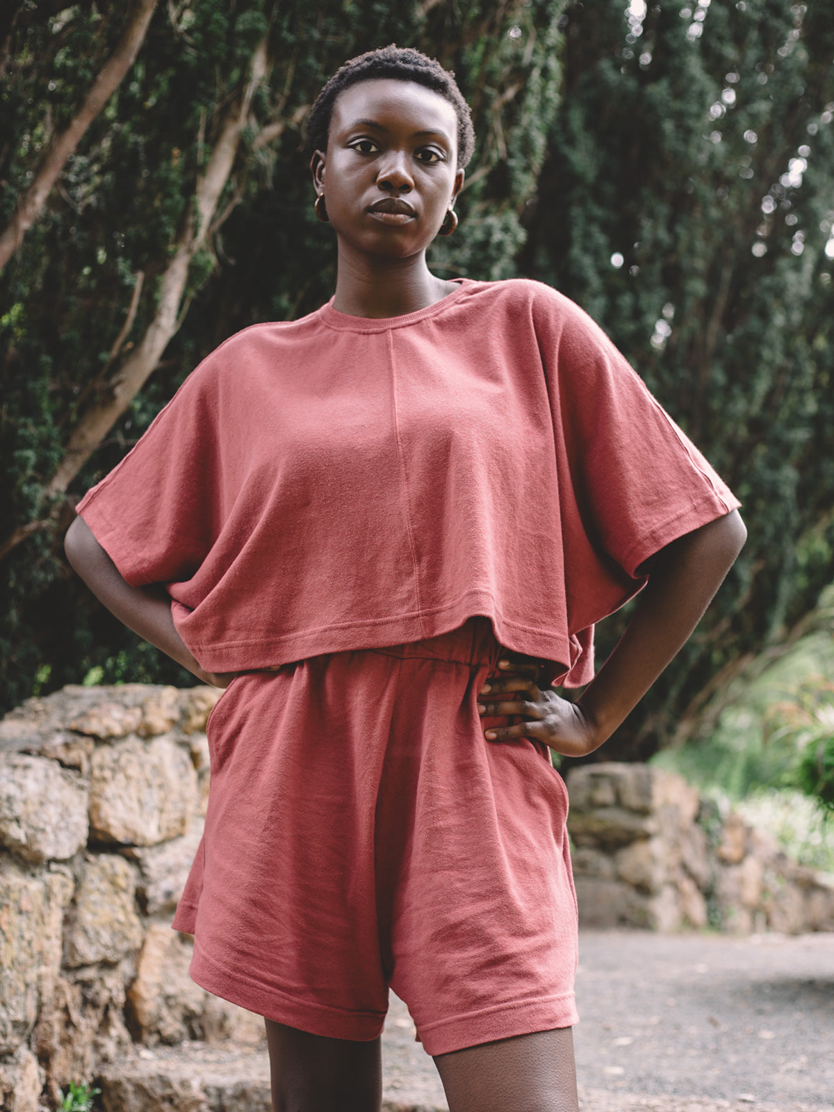 Zola Top - Rose Clay Jersey