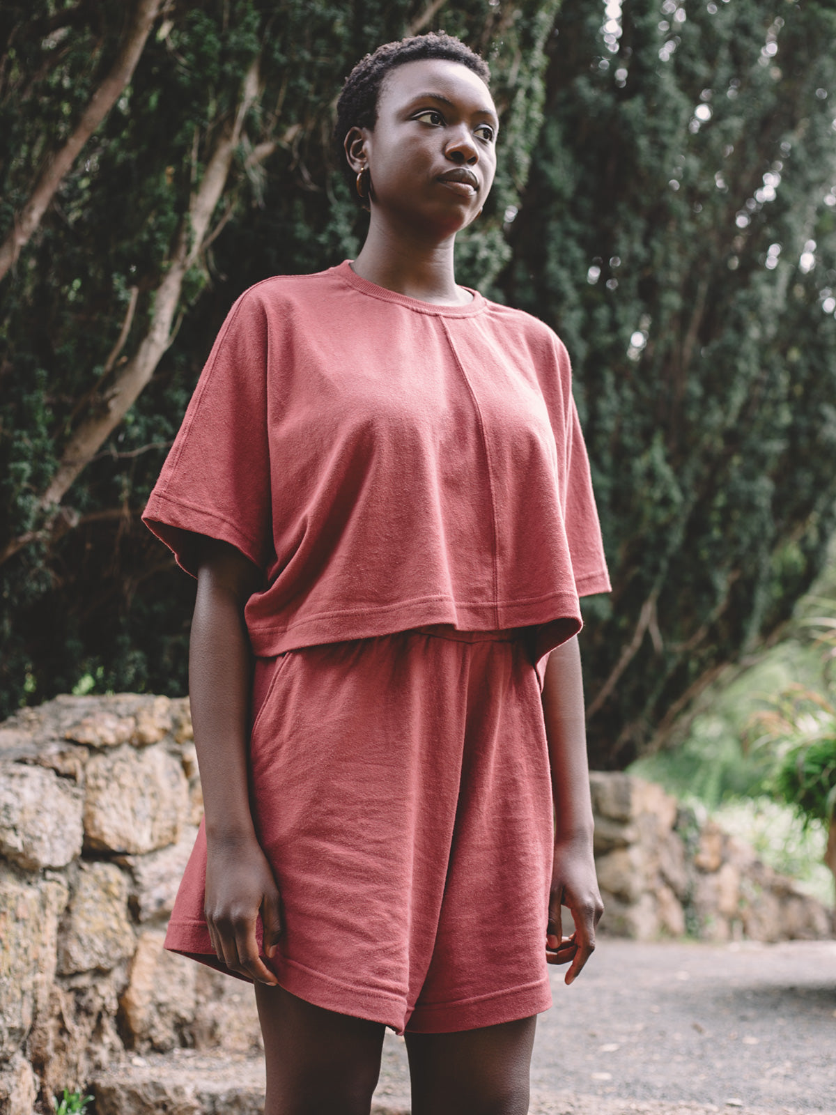 Zola Top - Rose Clay Jersey