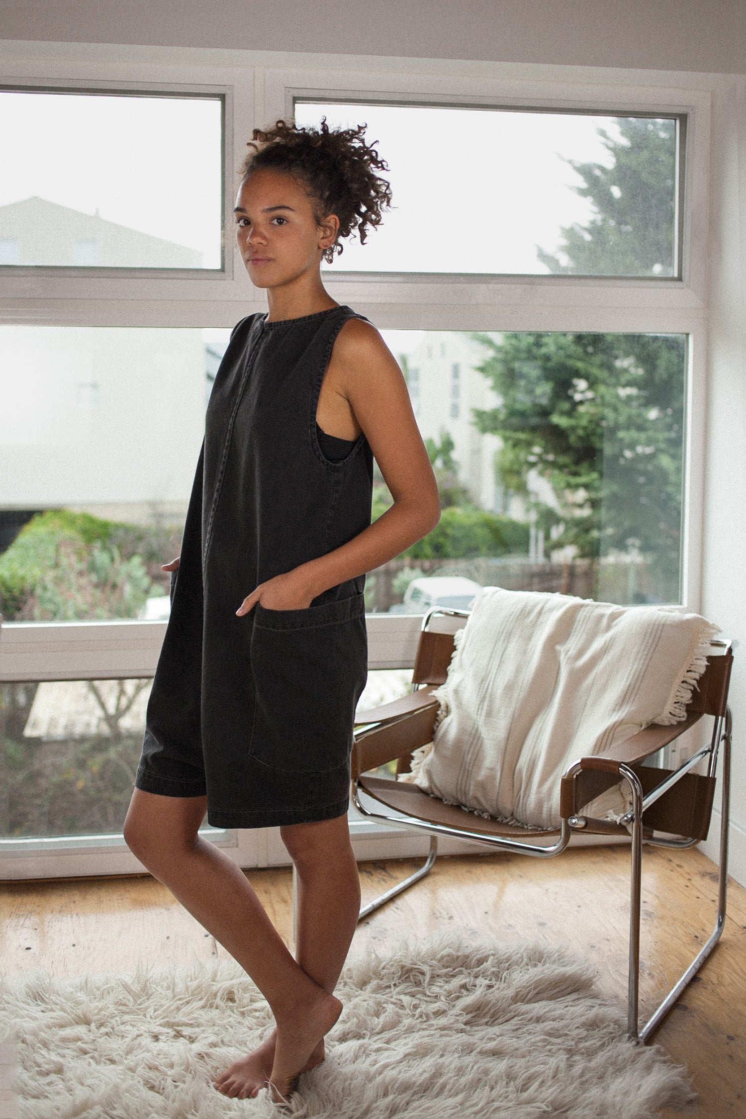 Ardis Romper - Lightwash - M