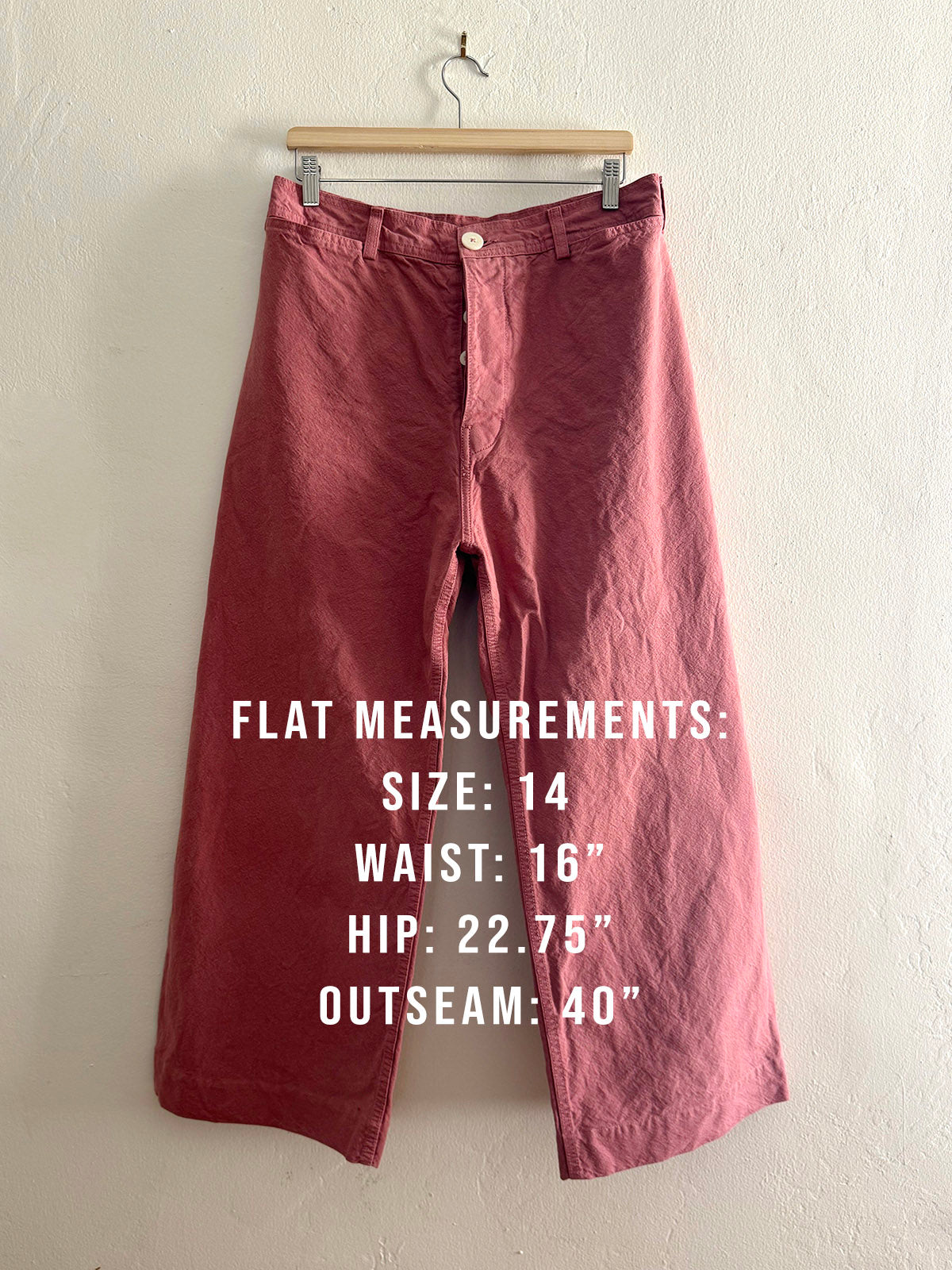 Jesse Kamm Sailor Pants - Dogwood