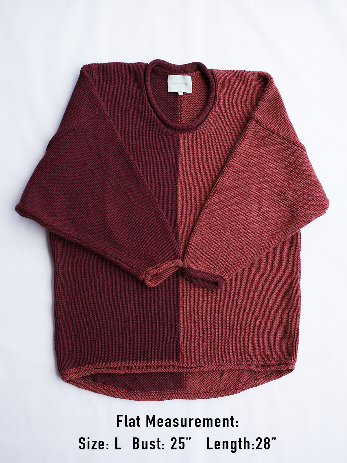 Leal Sweater - Rosewood Duo