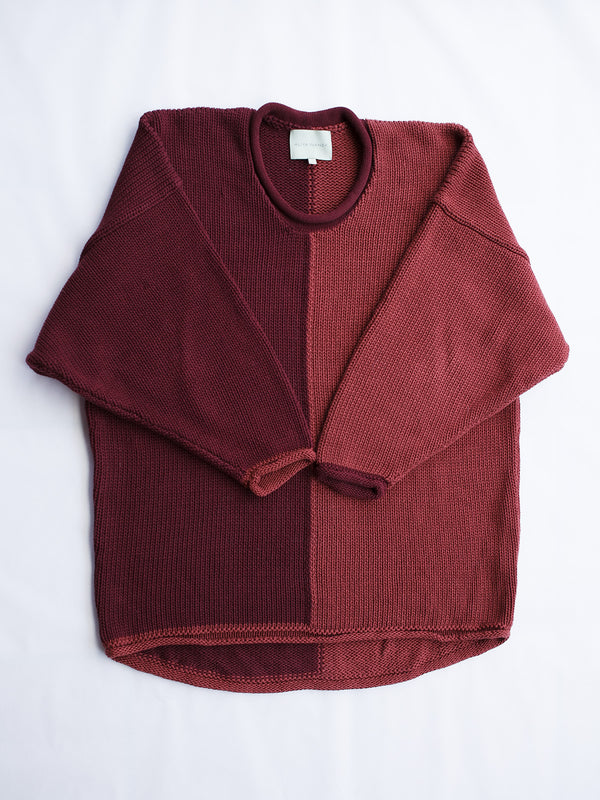 Leal Sweater - Rosewood Duo