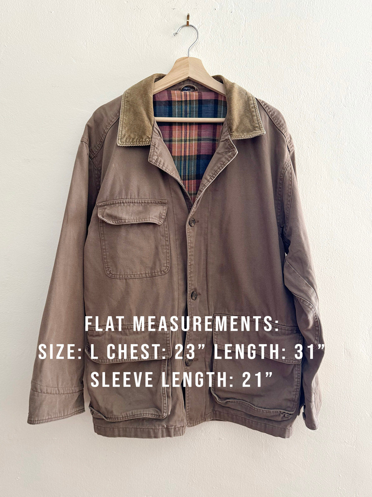 Vintage Jacket in Light Brown