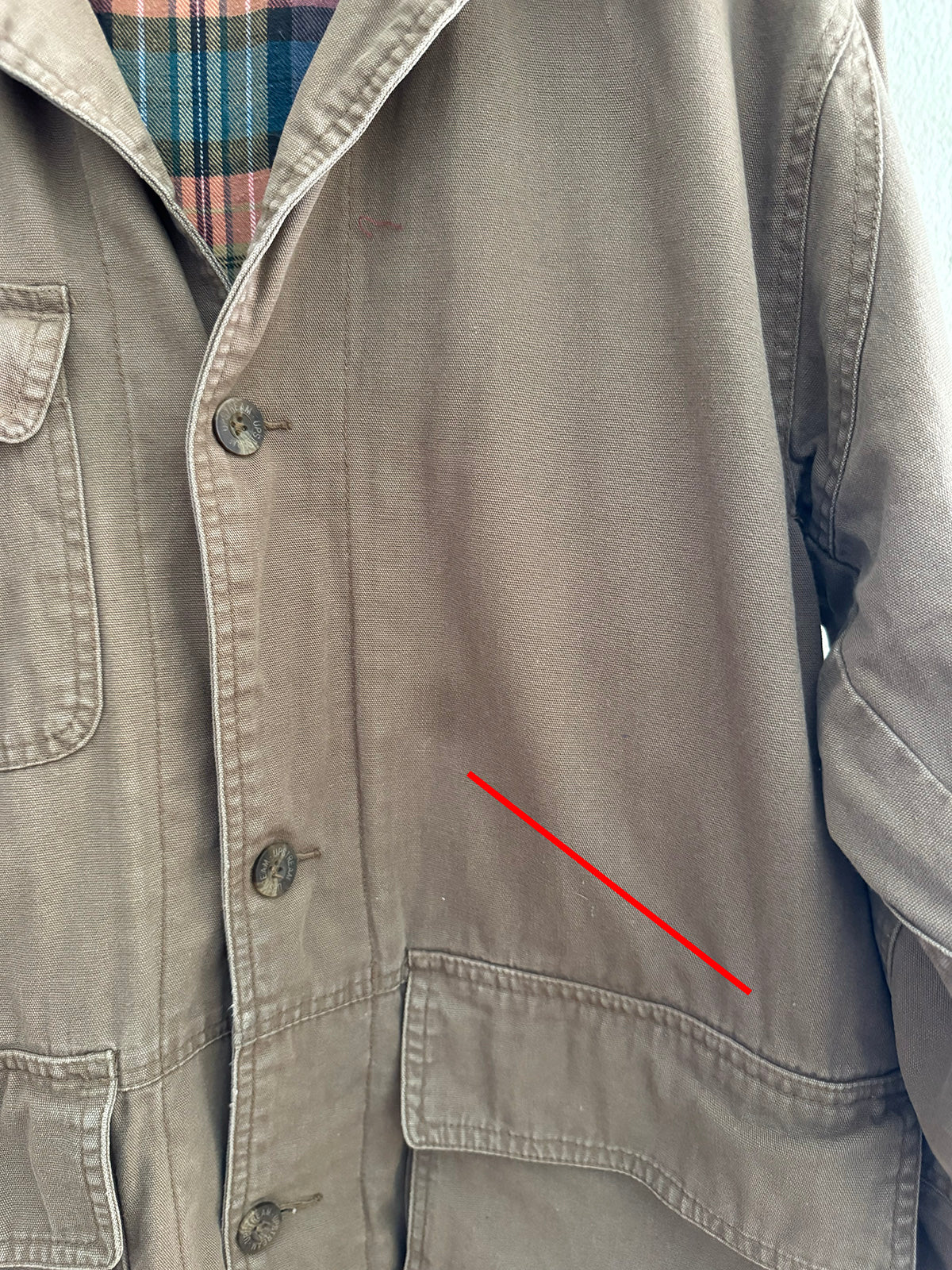 Vintage Jacket in Light Brown